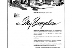 1949 Vancouver Sun advertisement